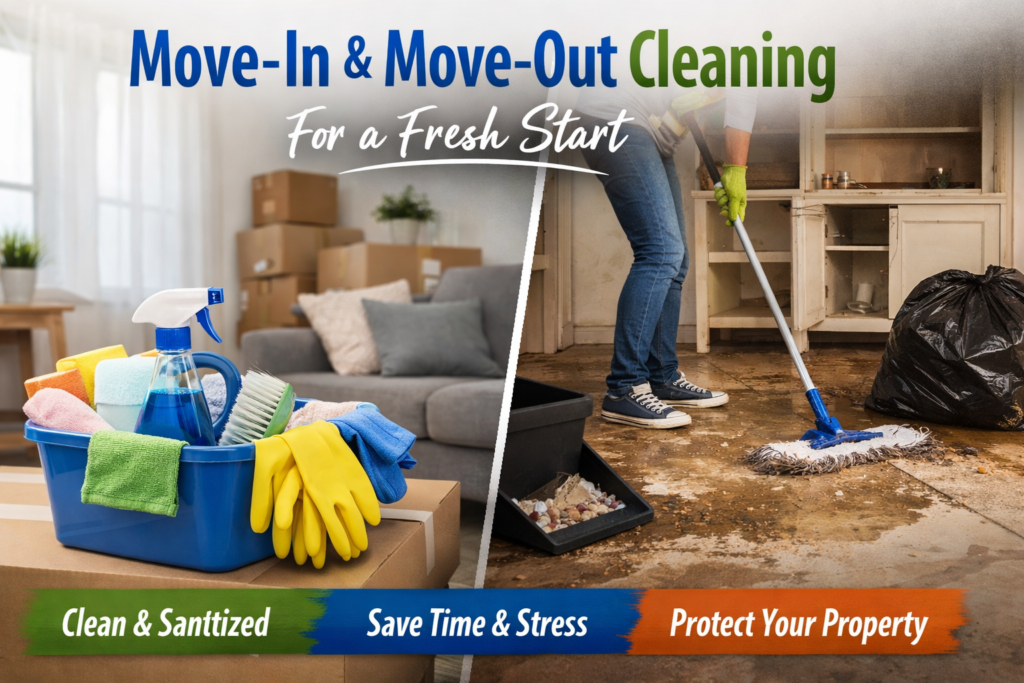 Move-In & Move-Out Cleaning: Why It’s Essential for a Fresh Start