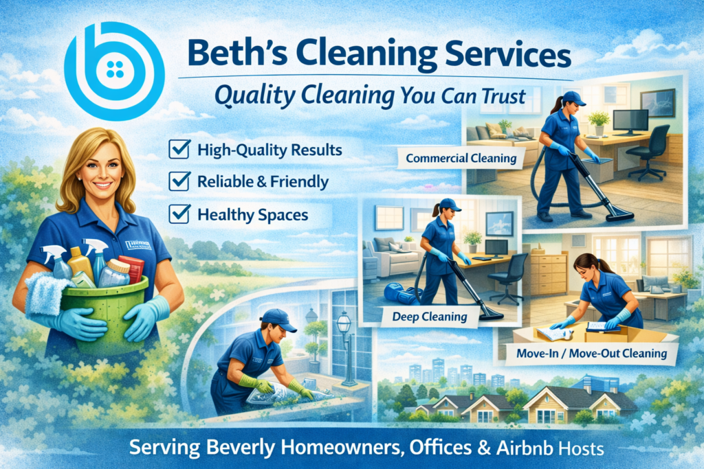 Discover Beth’s Cleaning Service in Beverly: Your Trusted Cleaning Experts